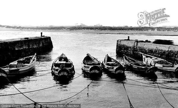Photo of Beadnell, the Harbour c1955, ref. B550008