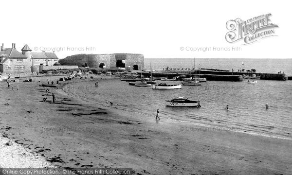 Photo of Beadnell, the Harbour c1955, ref. B550036