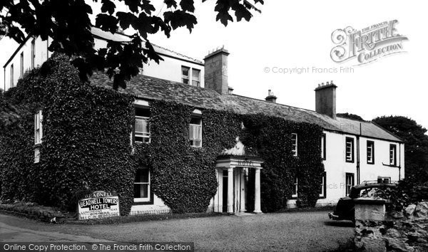 Photo of Beadnell, Beadnell Towers Hotel c1955, ref. B550040