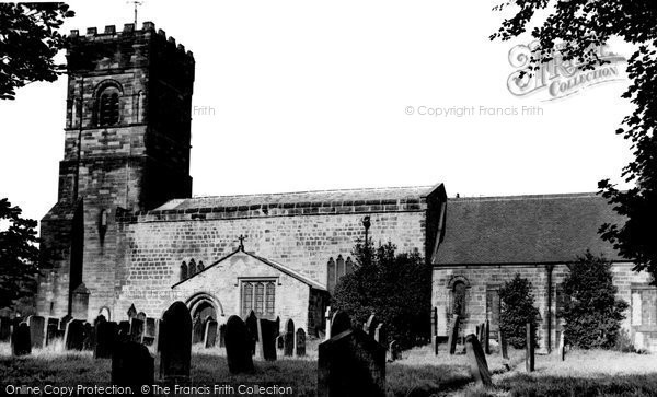 Photo of Bedlington, St Cuthbert's Church c1960, ref. B551001