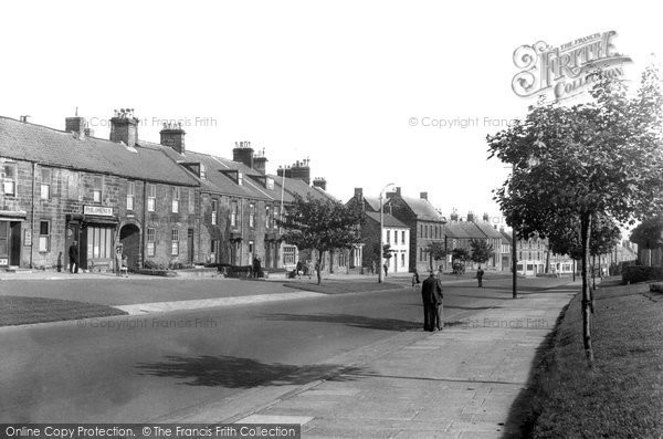 Photo of Bedlington, Front Street west c1955, ref. B551010