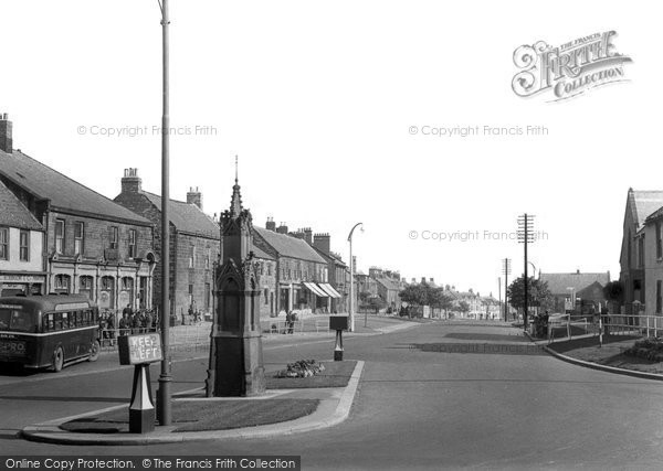 Photo of Bedlington, Front Street west  c1960, ref. B551012