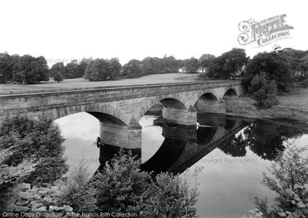Photo of Bellingham, the Tyne and Bridge c1955, ref. B552007