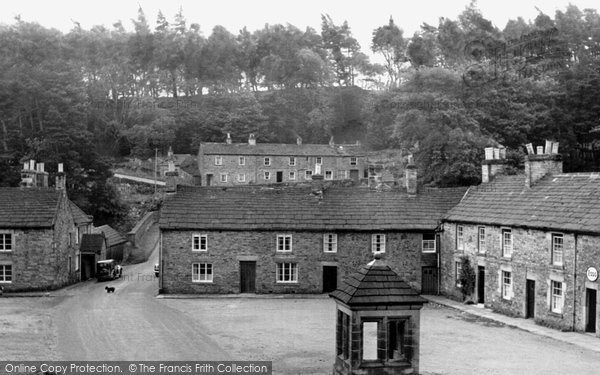 Photo of Blanchland, the Square c1955, ref. B555062