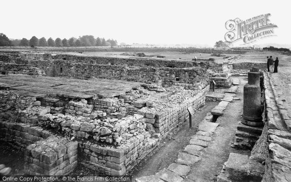 Photo of Corbridge, Corstopitum Roman Station c1950, ref. C459007