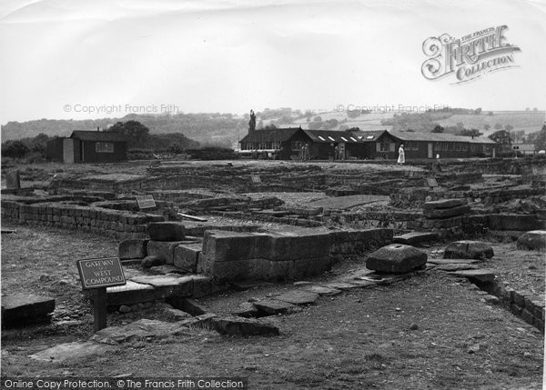 Photo of Corbridge, Corstopitum Camp c1955, ref. C459028