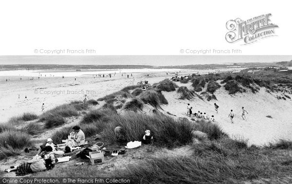 Photo of Cresswell, the Beach c1955, ref. C460019