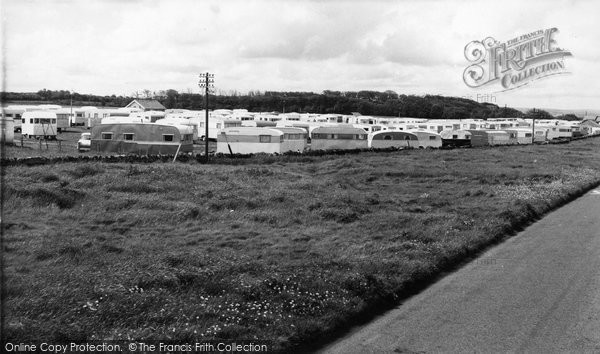 Photo of Cresswell, the Caravan Site c1960, ref. C460042