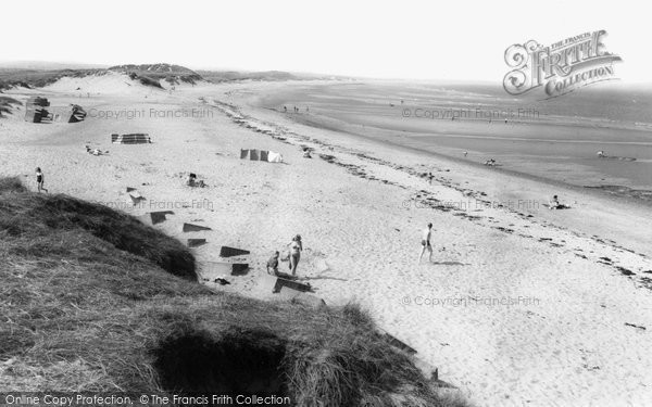 Photo of Cresswell, the Beach c1960, ref. C460054