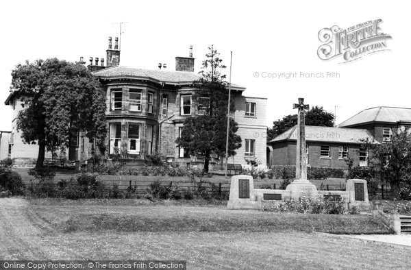 Photo of Haltwhistle, Memorial Park and Hospital c1960, ref. H344049
