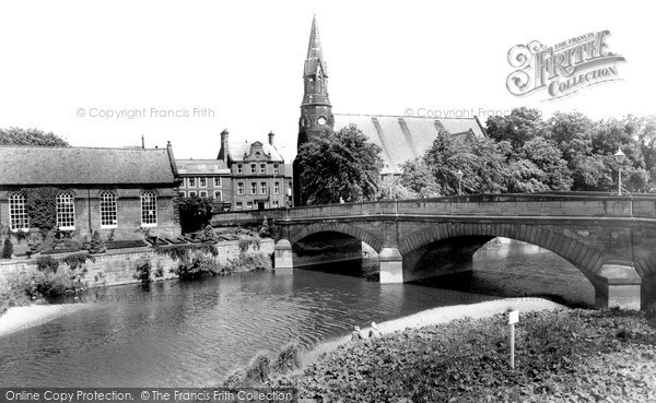 Photo of Morpeth, Telford Bridge c1955, ref. M251049