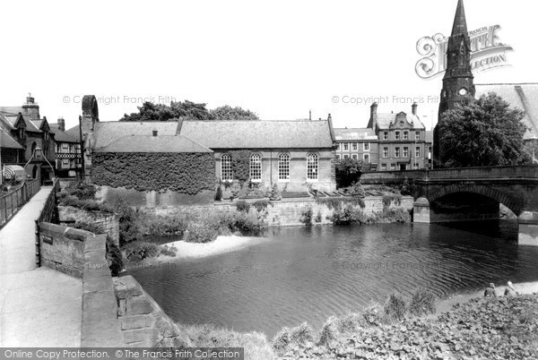 Photo of Morpeth, from the Old Bridge c1960, ref. M251050