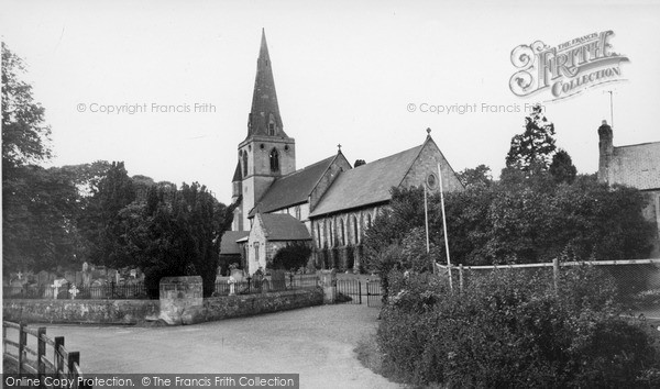Photo of Mitford, the Church 1954, ref. M254002
