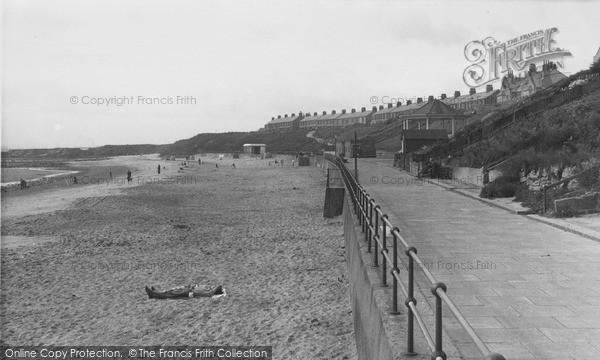 Photo of Newbiggin-By-The-Sea, the Promenade c1955, ref. N76001
