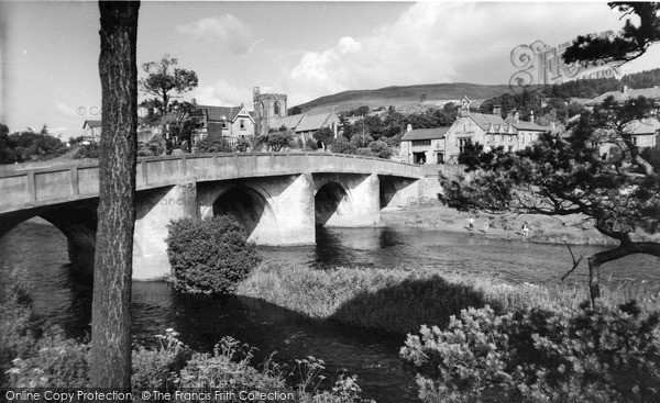 Photo of Rothbury, the Bridge c1955, ref. R360003