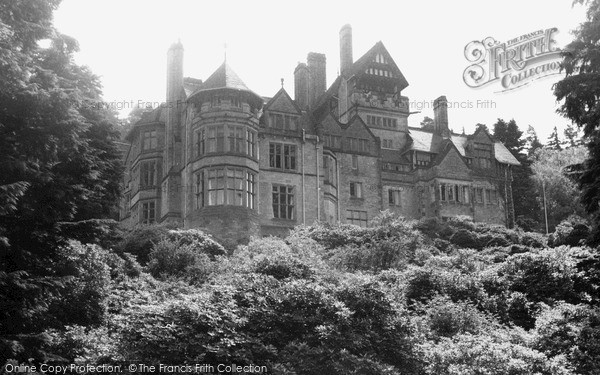 Photo of Rothbury, Cragside Hall c1955, ref. R360015
