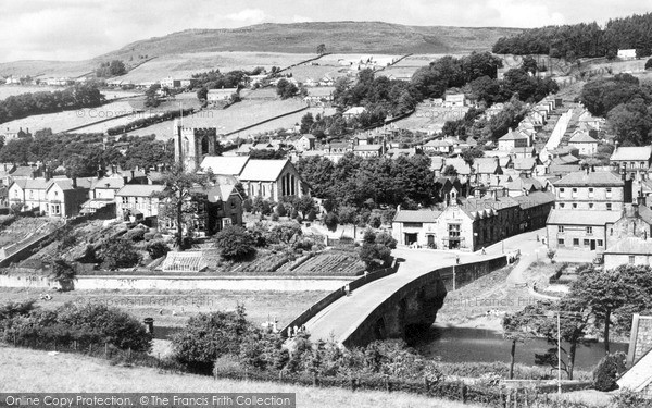 Photo of Rothbury, General View c1955, ref. R360043