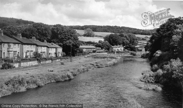 Photo of Rothbury, the River Coquet c1960, ref. R360044