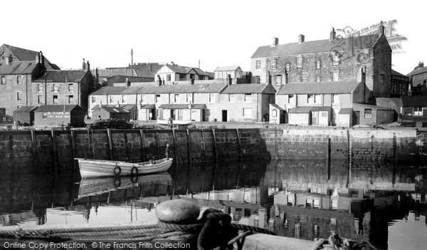 Photo of Seahouses, the Harbour c1955, ref. S521026