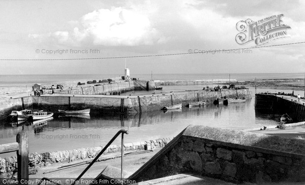 Photo of Seahouses, the Harbour c1955, ref. S521059