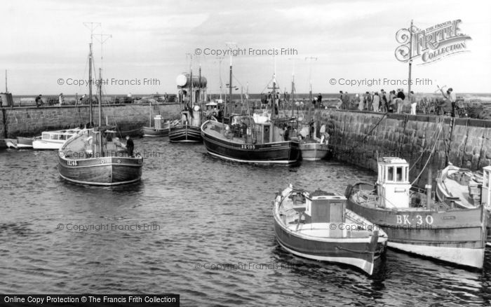 Photo of Seahouses, the Harbour c1965, ref. S521093