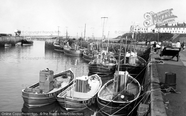 Photo of Seahouses, the Harbour & Fishing Fleet c1965, ref. S521109