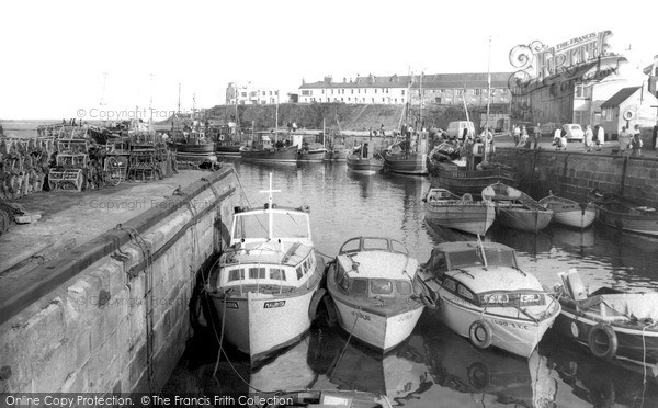 Photo of Seahouses, the Harbour c1965, ref. S521135