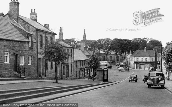 Photo of Warkworth, Castle Street c1955, ref. W391025