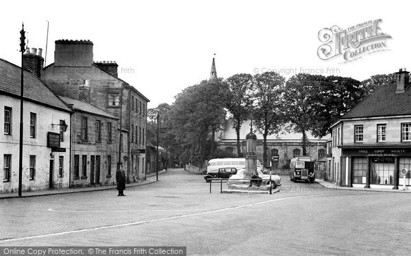 Photo of Warkworth, Market Place c1955, ref. W391026