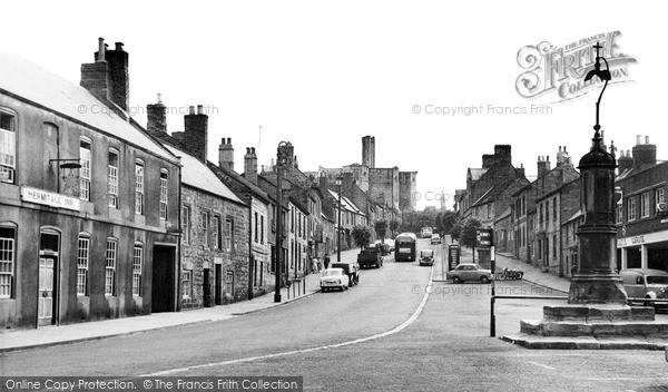 Photo of Warkworth, Castle Street c1960, ref. W391029