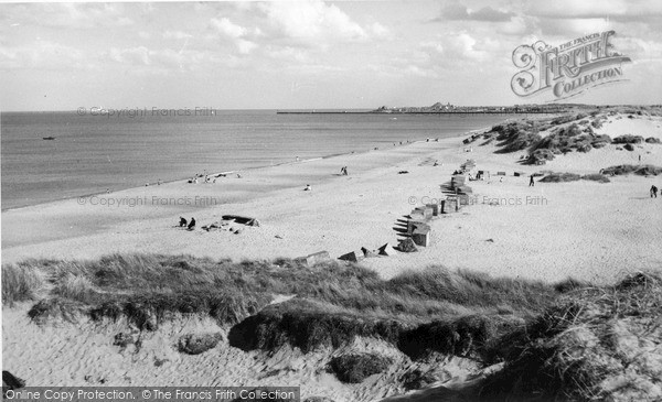 Photo of Warkworth, the Beach c1960, ref. W391047