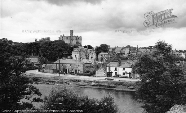 Photo of Warkworth, the Butts and Castle c1965, ref. W391078