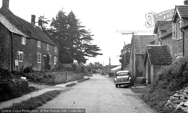 Photo of Seavington St Mary, the Village c1955, ref. S791010