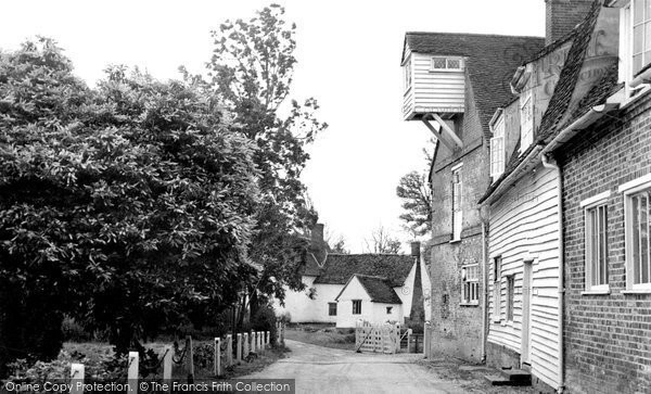 Flatford,the Mill and Willy Lotts Cottage c1955,Suffolk
