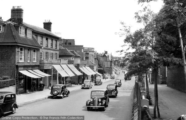 Photo of Newmarket, High Street c1955, ref. N23011