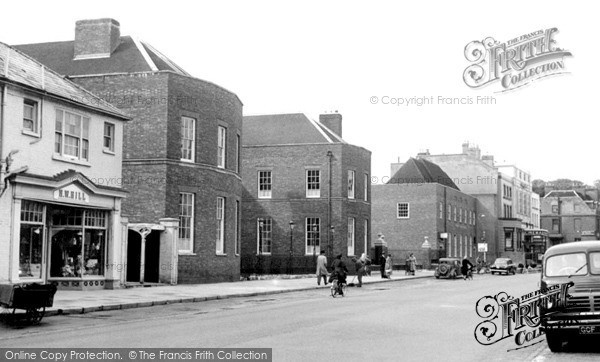 Newmarket, Jockey Club And The Post Office c.1955, ref. N23028