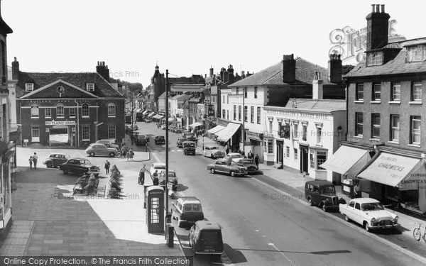 Photo of Newmarket, High Street c1960, ref. N23064