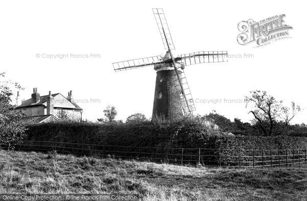 ,Reigate, Wray Common Windmill 1907, Surrey,