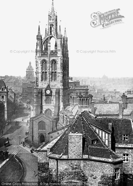 Photo of Newcastle Upon Tyne, St Nicholas's Cathedral 1888, ref. 21036