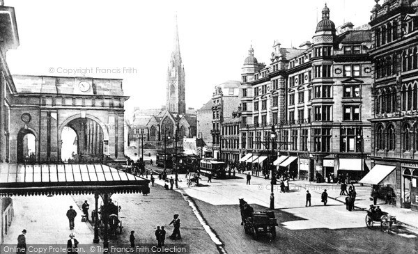Photo of Newcastle Upon Tyne, Neville Street c1901, ref. N16302