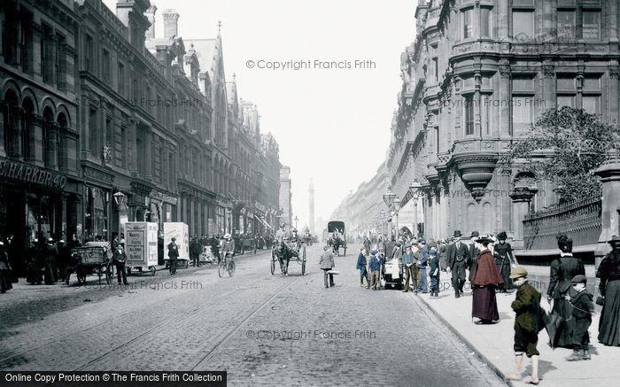 Photo of Newcastle Upon Tyne, Grainger Street 1900, ref. N16314p