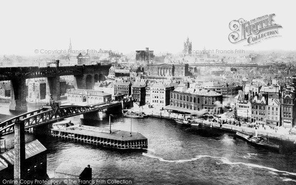 Photo of Newcastle Upon Tyne, Quayside 1896, ref. N16320