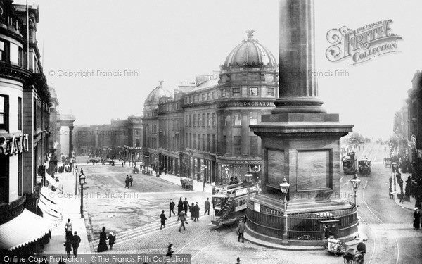 Photo of Newcastle Upon Tyne, Grey Street 1900, ref. N16321