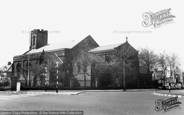 Photo of Tynemouth, Church of the Holy Saviour c1955, ref. t142050