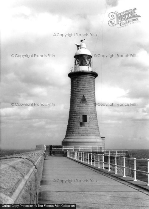 Photo of Tynemouth, the Lighthouse c1955, ref. t142051