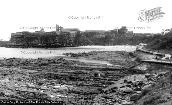 Photo of Tynemouth, across the Bay c1955, ref. t142065