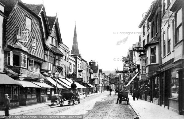 Photo of Salisbury, High Street 1906, ref. 56354