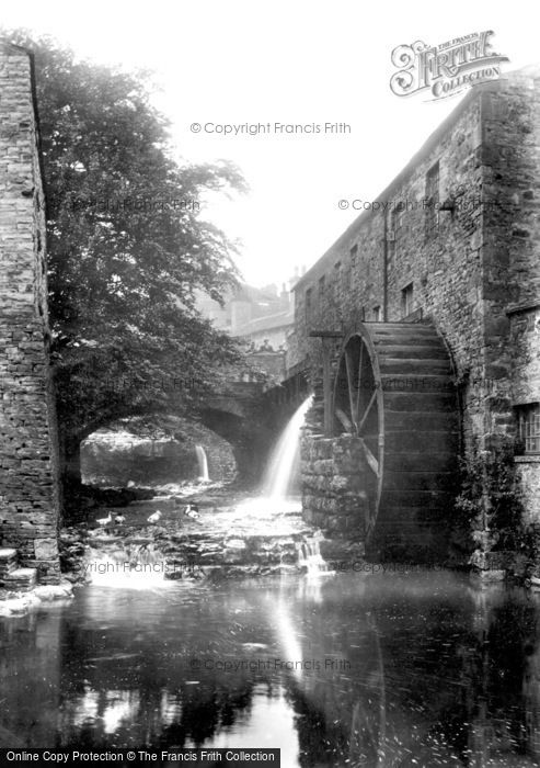 Hawes,the Mill 1900,Yorkshire