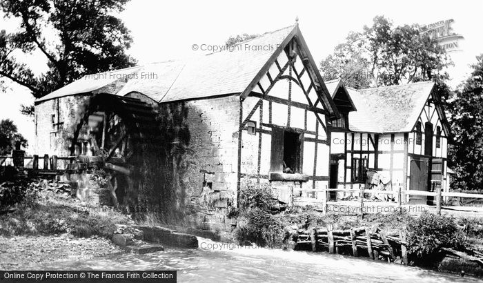 Rossett,the Mill 1895,Clwyd