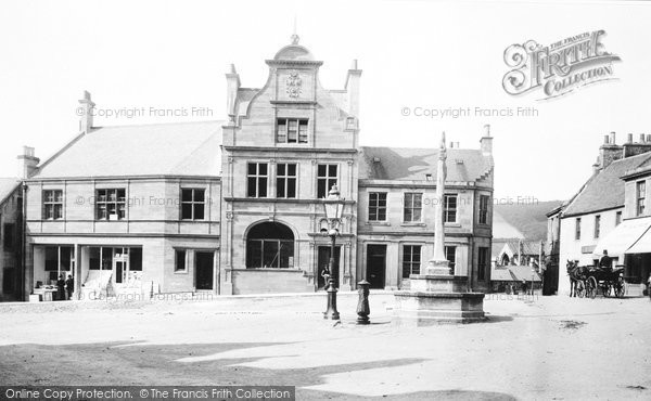 Photo of Melrose, Market Place and Old Cross 1897, ref. 39197